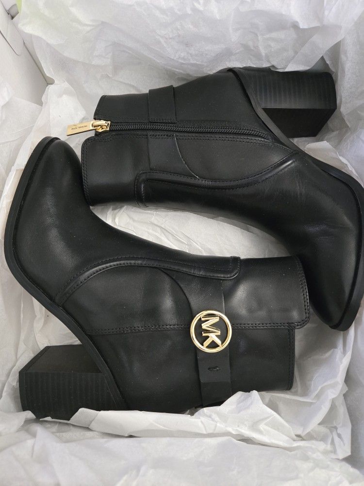 Michael Kors Leather Boots