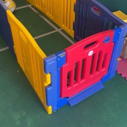 Kidzone Baby Playpen 8 Panel Safety Gate Child Activity Pen