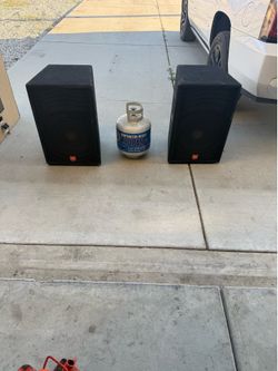 JBL JRX 100 15in speakers