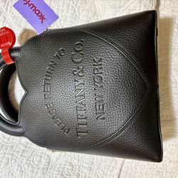 Tiffany & Co  Black Heart purse