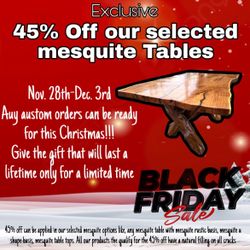 Mesquite Tables