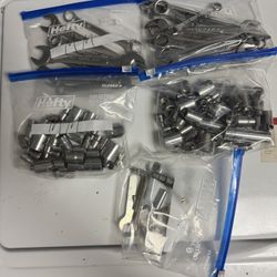 Assortment of sockets and wrenches 