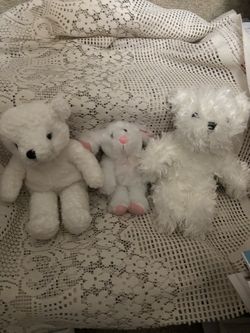 Adorable 2 bears & a bunny!