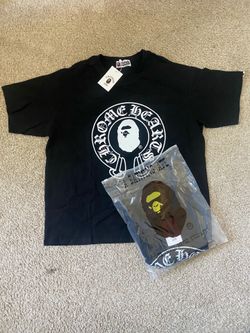 Chrome Hearts x Bape Tee Black Medium