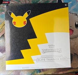 Pokemon 25th Anniversary Celebrations PC ETB