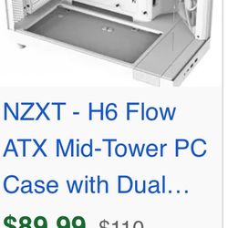 NZXT H6 Flow Case