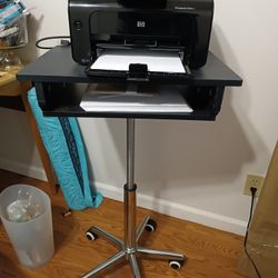 Sharper Image Rolling Printer Stand