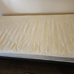 Metal Bed Frame And Mattress 