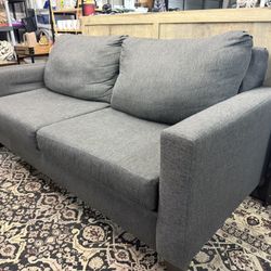 Modern Charcoal Sofa And Chair – Clean, Comfy & Stylish