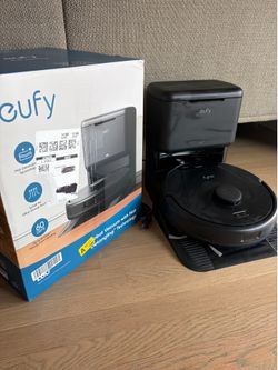 Eufy L60 vacuum with self emptying station