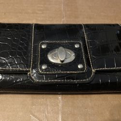 Black Lock Wallet