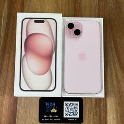 iPhone 15 128Gb Pink 🌸 T-Mobile *Free Delivery At Full Price* 