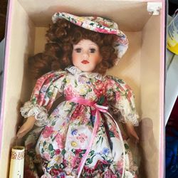 Victorian Treasures Collectible Porcelain Doll