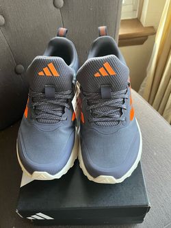 Adidas Sneakers Navy Blue and Orange