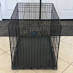 XL Folding Collapsible Dog Crate Carrying Cage Kennel 36” x 24” x 26” T