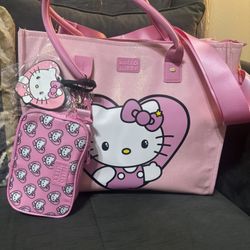 Hello Kitty 3 Piece Luggage Set 