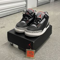 AIR JORDAN 3 RETRO ‘BLACK CEMENT’ (2018)