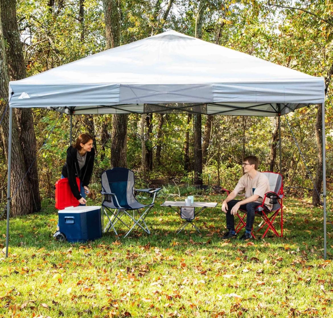 Ozark Trail 12' x 12' Instant Straight Leg Canopy for Camping
