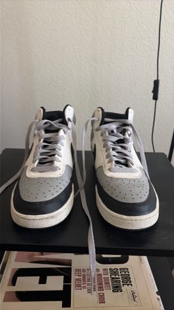 Nike Court Vision, Next Nature (Light Smoke Gray /  Black / Sail)