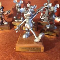 Disney's " Antique Mickey 1931 Pewter figurine