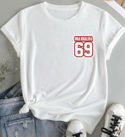 Mia Khalifa Custom Shirts MADE TO ORDER