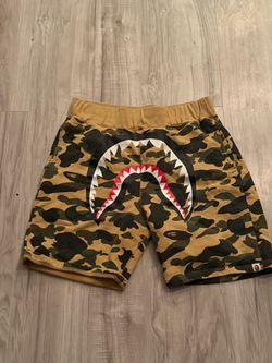 Bape shark shorts size M