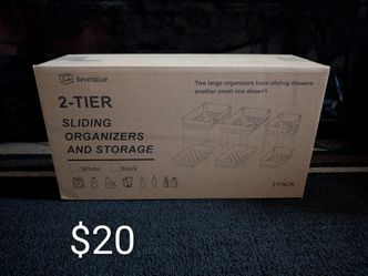 Sliding organizer