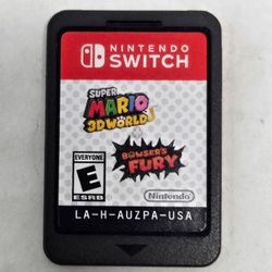 Super Mario 3D Worlds + Browsers Fury For Nintendo Switch
