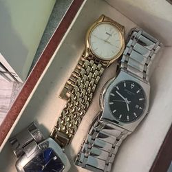 Gucci, Seiko And Kenneth Cole Watch