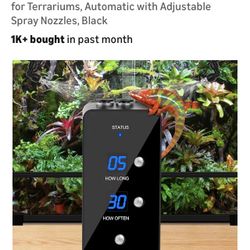 Reptile Misting System