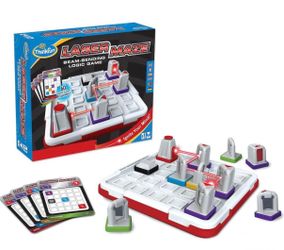 The ThinkFun Laser Maze Logic Game is a captivating and strategic game designed for ages 8 and up. With 60 challenges and the ability to bend beams, t