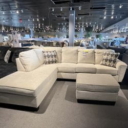 2PC Sectional Only $39 Down