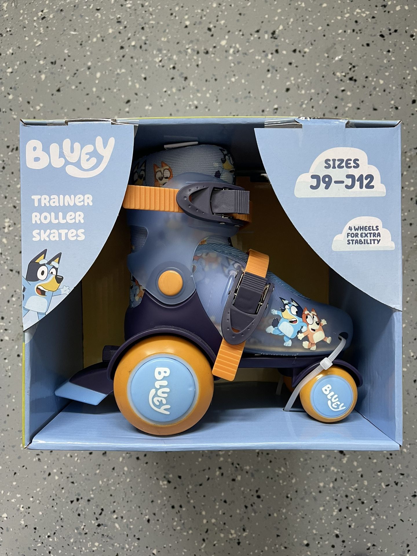 Bluey Kids Roller skates Brand New