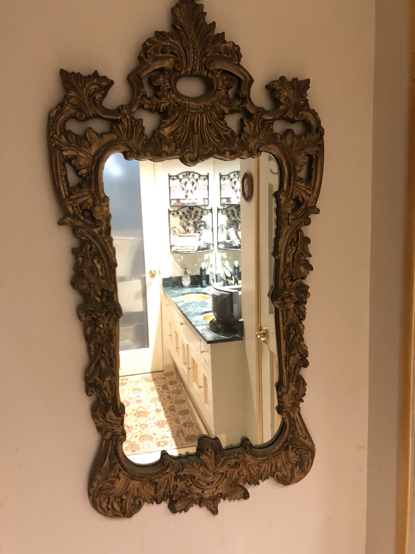 Very Old Antique Mirror