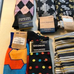 6 pairs of colorful socks brand new