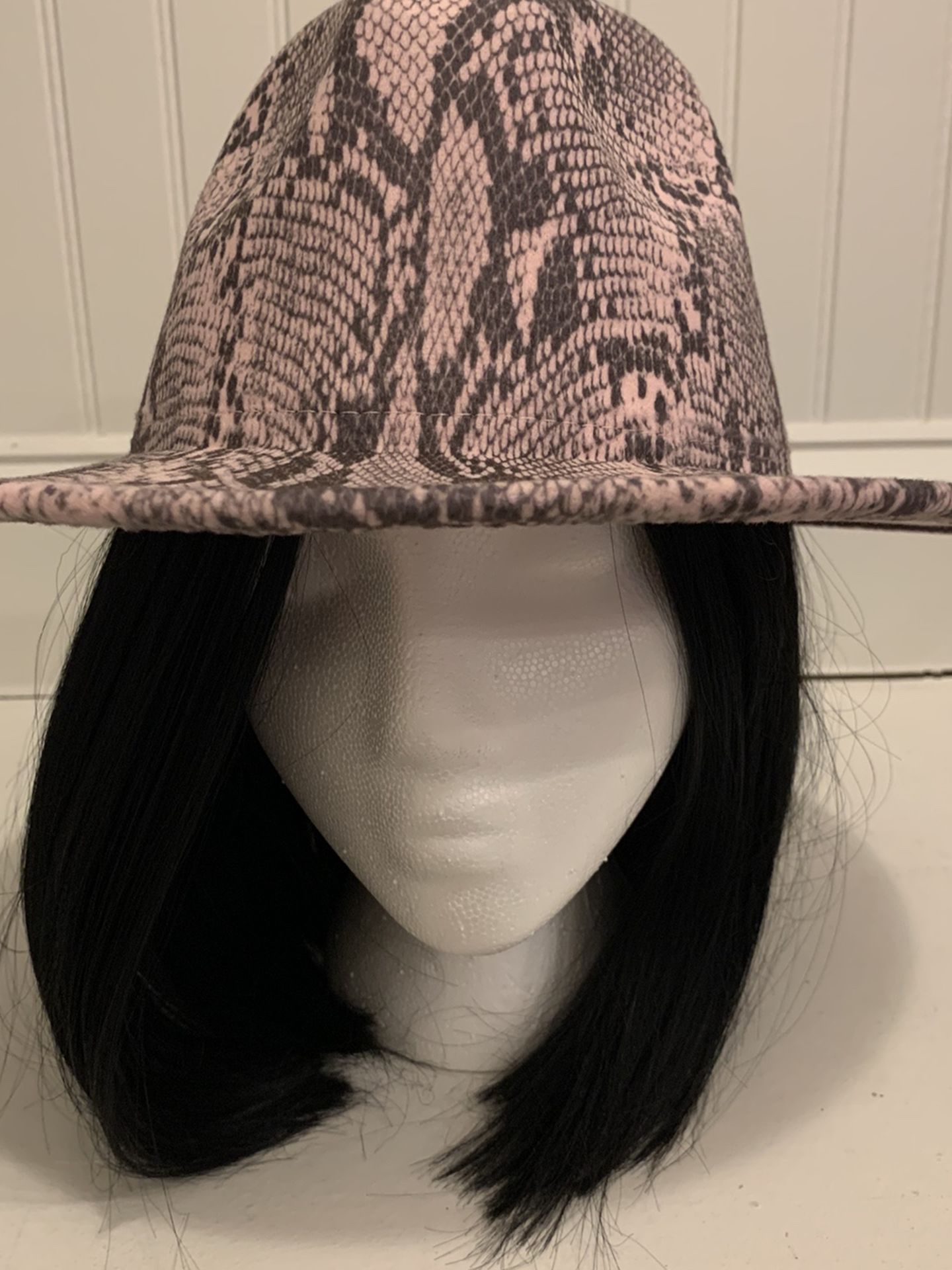 Pink Python Fedora