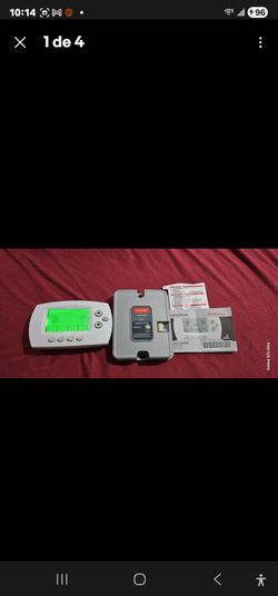 Honeywell Home Wireless Programmable FocusPRO Kit with Wireless Adapter Allows to be Used with TrueZONE Panel YTH6320R1004  
The back cover of the the