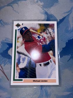 1991 upper deck Micheal Jordan white Sox baseball card