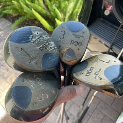 Vintage Pga Golf Clubs 