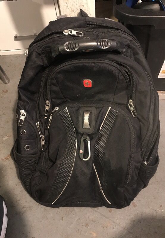 Swiss army book/laptop backpack
