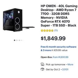 HP OMEN GAMING DESKTOP 