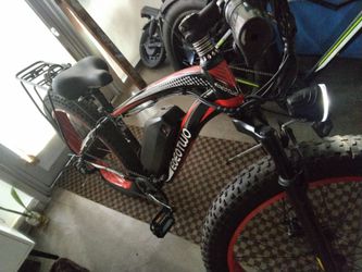 EOEOTWO 26" Fat Tire Electric Mountain Bike