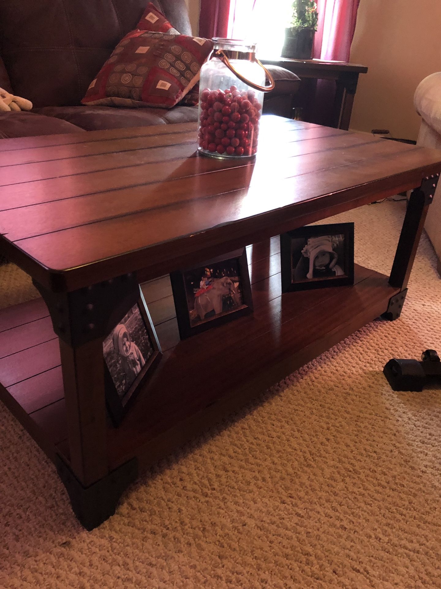 Rustic Coffee table set