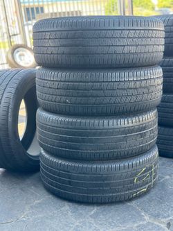 SET OF TIRE 235 60 18 CONTINENTAL 85% LIFE