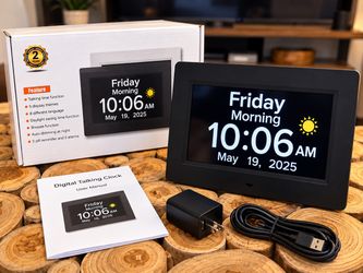 Digital Talking Alarm Clock