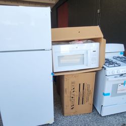NEW WHITE KITCHEN SET |Fridge 