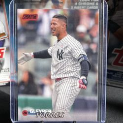 Topps Stadium Red Gleyber Torres