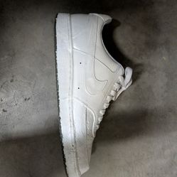 Nike Dunks Painted White 