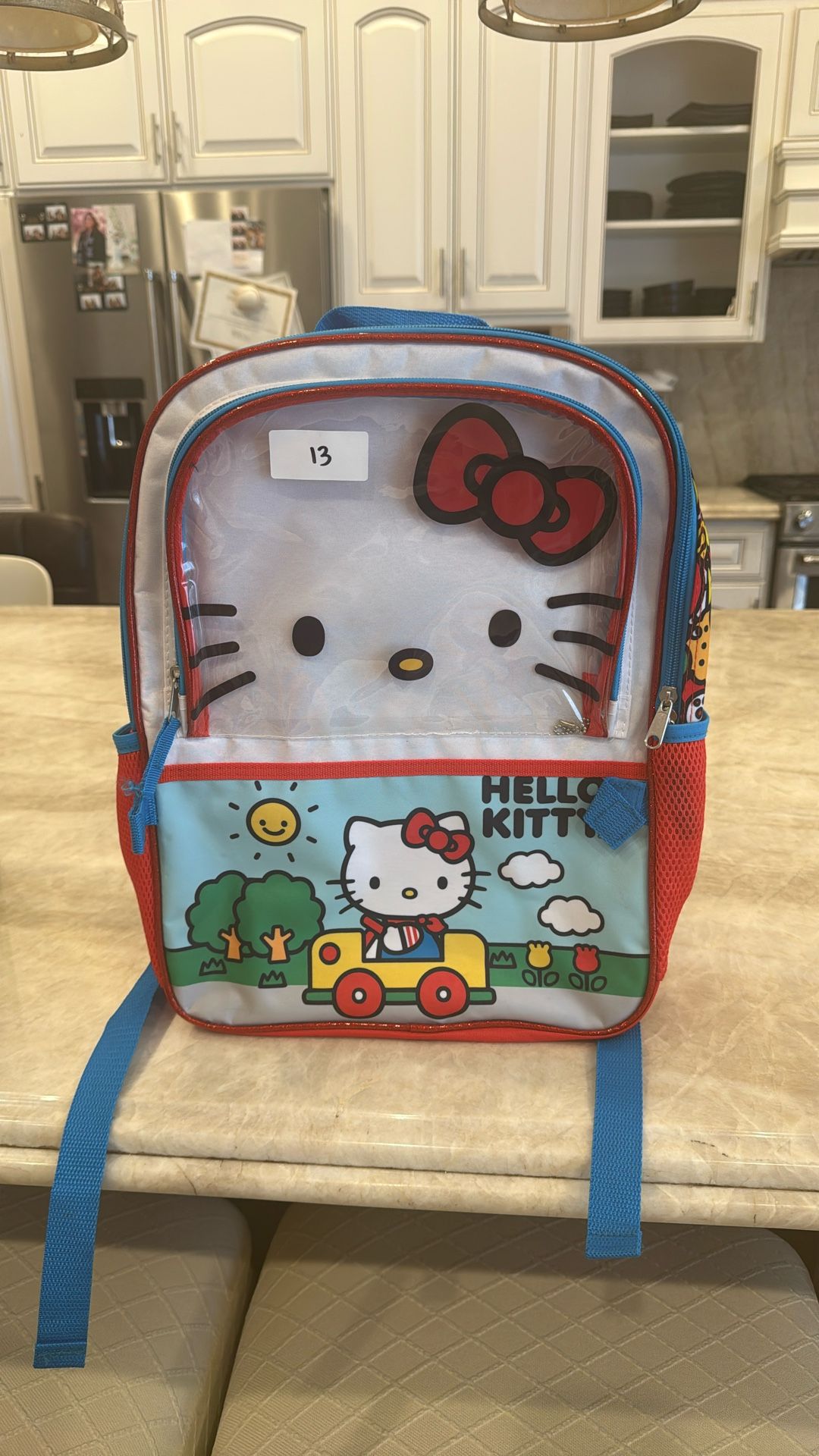Hello Kitty, Backpack With Lunch Bag Inside