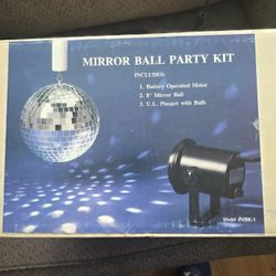 Disco Mirror Ball $50